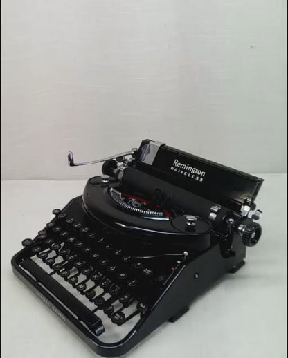 '36 Remington Noiseless Model 7 Working Typewriter