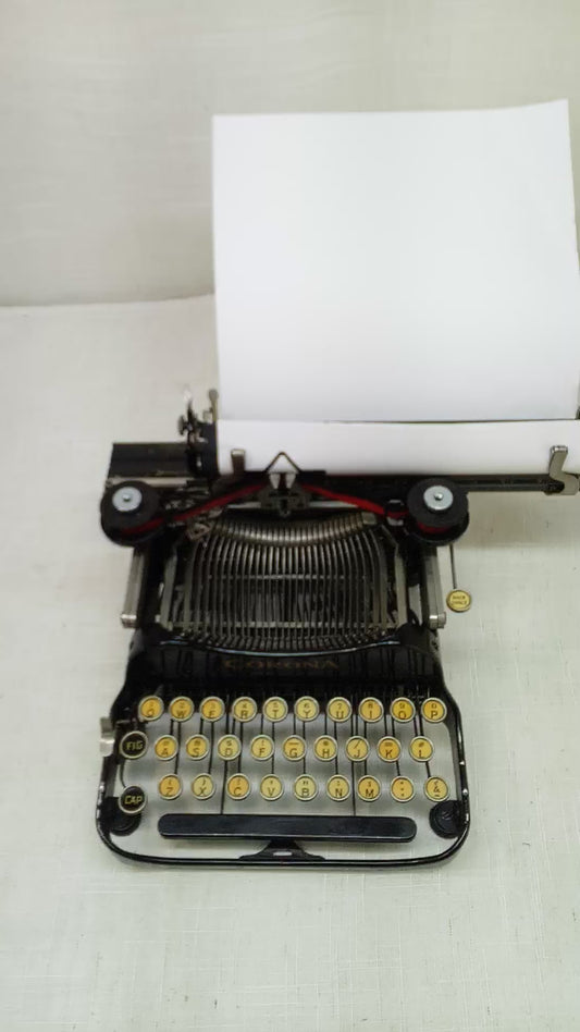 1918 Corona Portable Model 3, Antique Working Typewriter