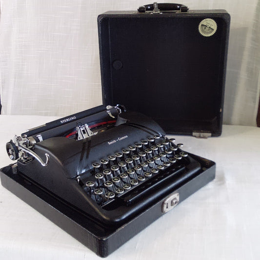 Smith Corona Sterling Typewriter 1947