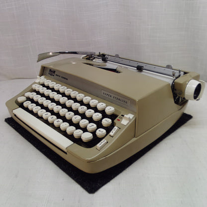 1968 Smith Corona Typewriter, Super Sterling Model
