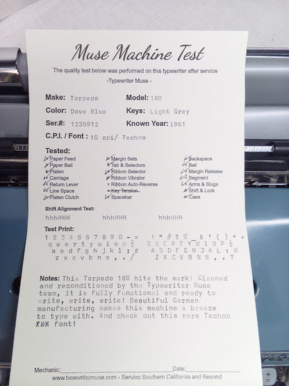 Torpedo Typewriter