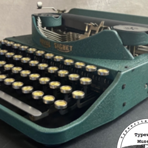 Rare Great Depression Era 1932 Royal Signet Typewriter